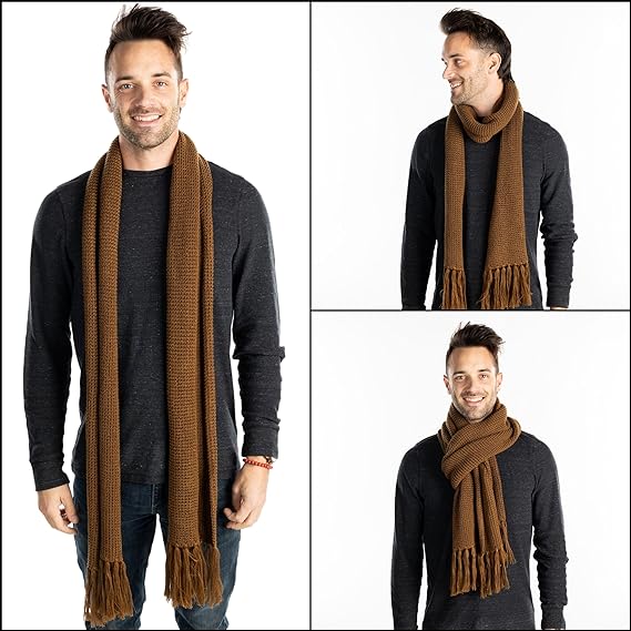 Waffle Knit Scarf by Funky Junque