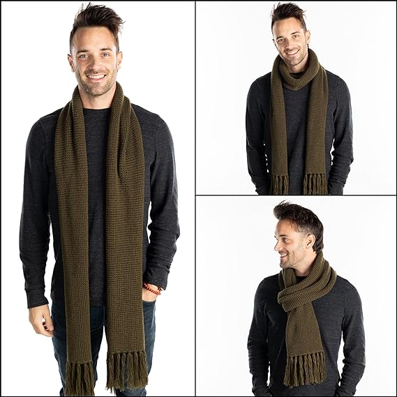 Waffle Knit Scarf by Funky Junque