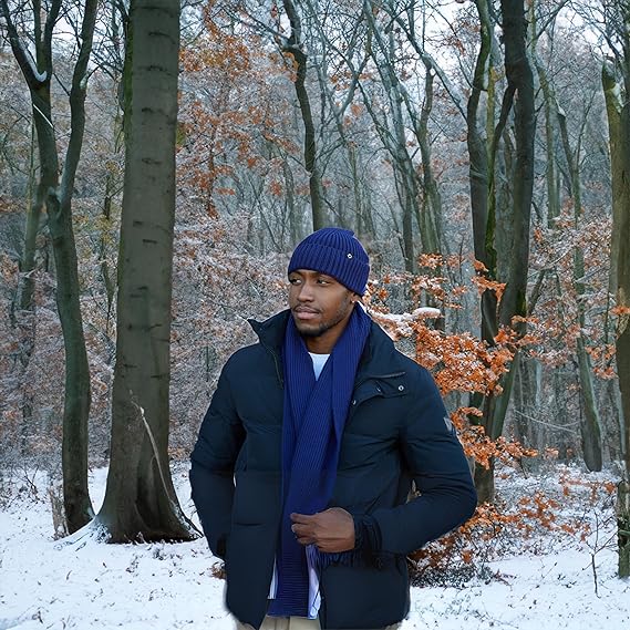 Ribbed Knit Buttery Soft Scarf by Funky Junque