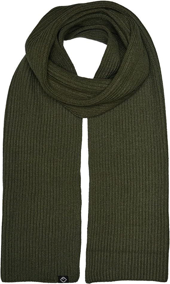 Ribbed Knit Buttery Soft Scarf by Funky Junque