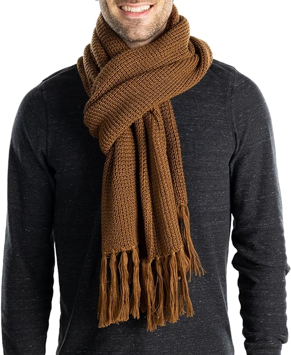 Waffle Knit Scarf by Funky Junque