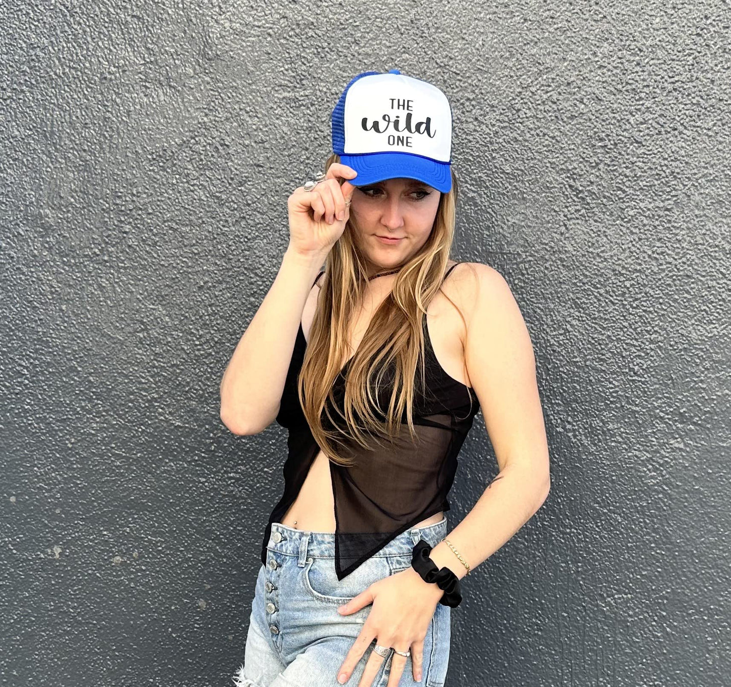 Funky Junque Trucker Hats Women Funny Baseball Cap The One Bachelorette Party Girls Bach Bridal Hat Snapback Foam Retro Mesh - The One (Bundles)
