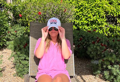 Cool Mom Distressed Patch Hat by Funky Junque