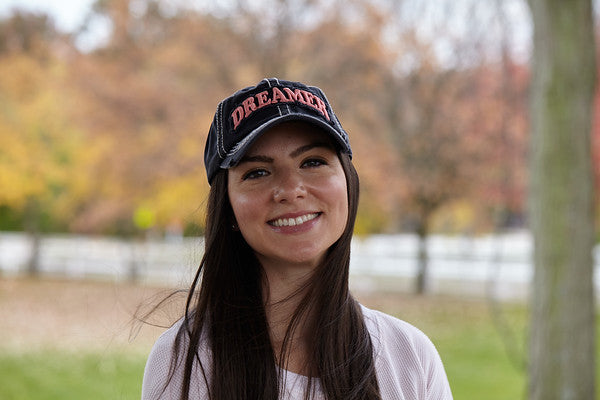 Dreamer Distressed Patch Hat by Funky Junque