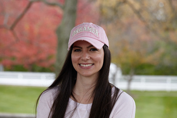 Dreamer Distressed Patch Hat by Funky Junque