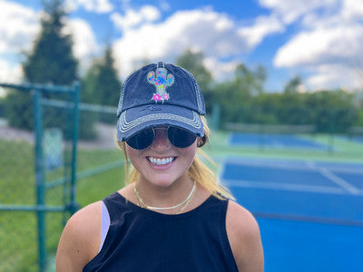 Cactus Distressed Patch Hat by Funky Junque