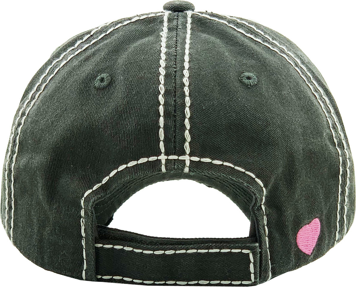 I love My Truck Distressed Patch Hat by Funky Junque