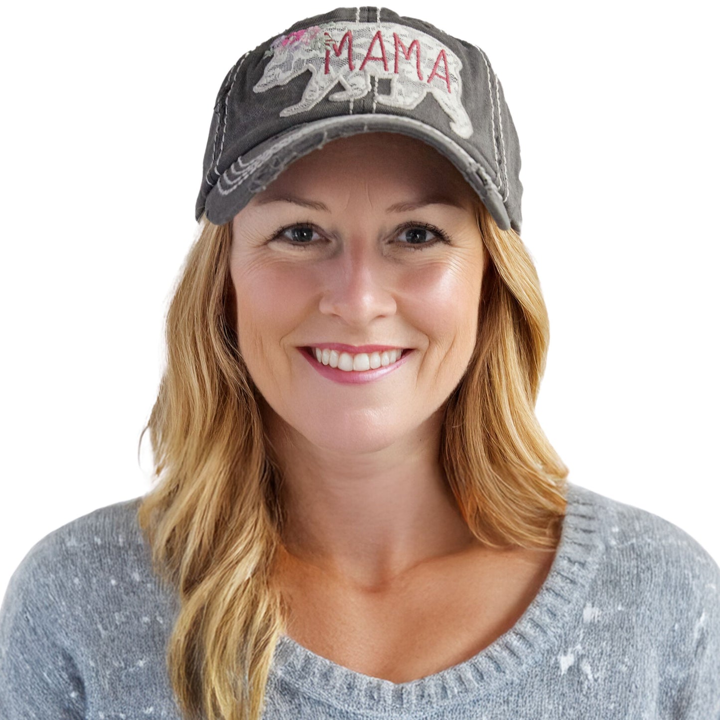 Distressed Patch Hat