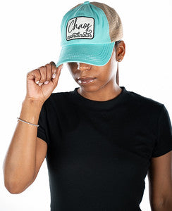 Chaos Coordinator Distressed Patch Hat by Funky Junque