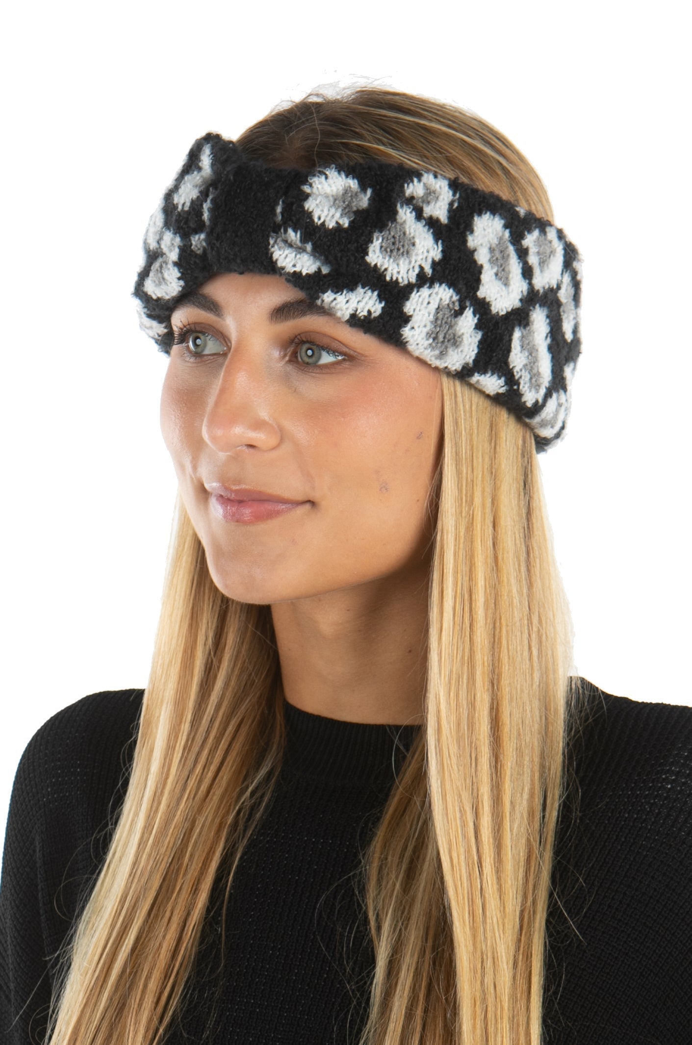Leopard Turban Bow Headband by Funky Junque