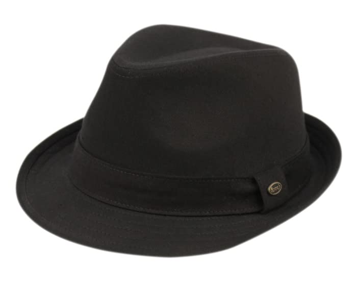 Cotton Short Brim Summer Fedora by Funky Junque