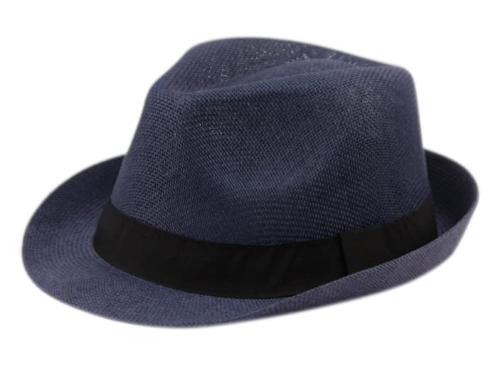 Straw Fedora Hats for Men by Funky Junque