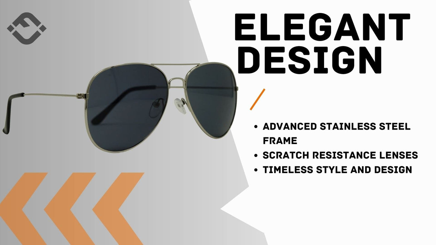 Retro Aviator Sunglasses by Funky Junque