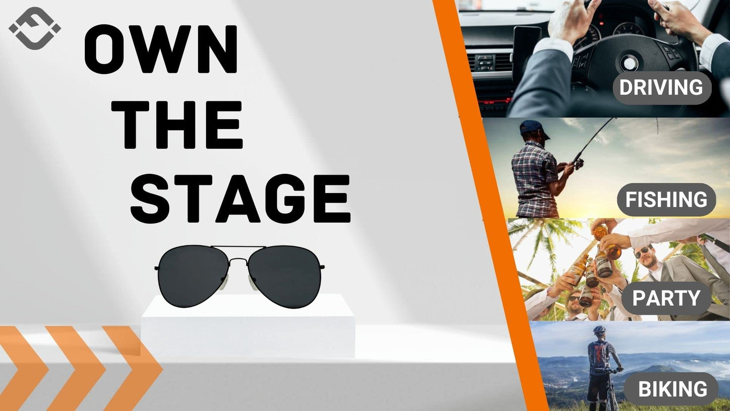 Retro Aviator Sunglasses by Funky Junque