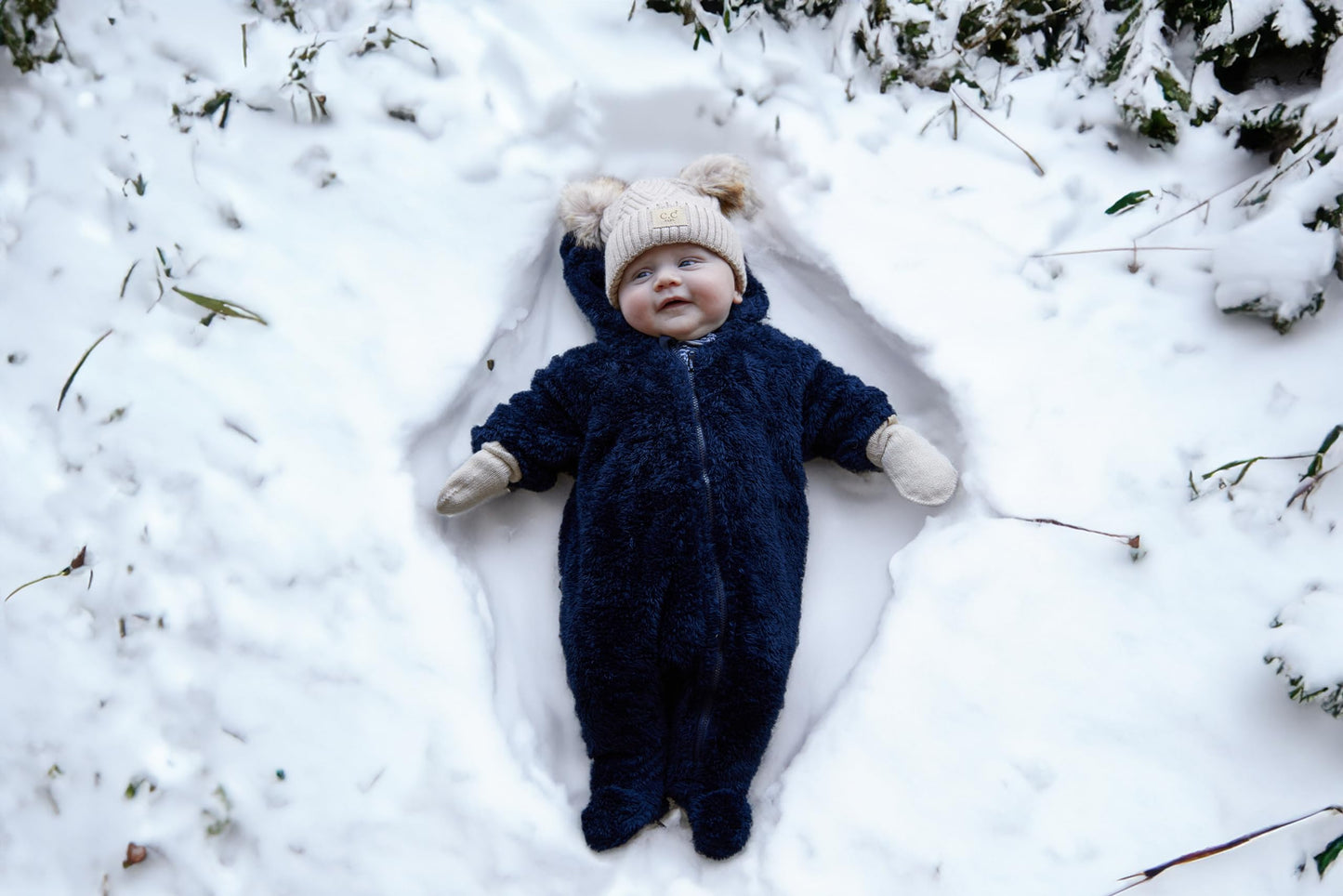 Fleece Lined Baby Mittens by Funky Junque