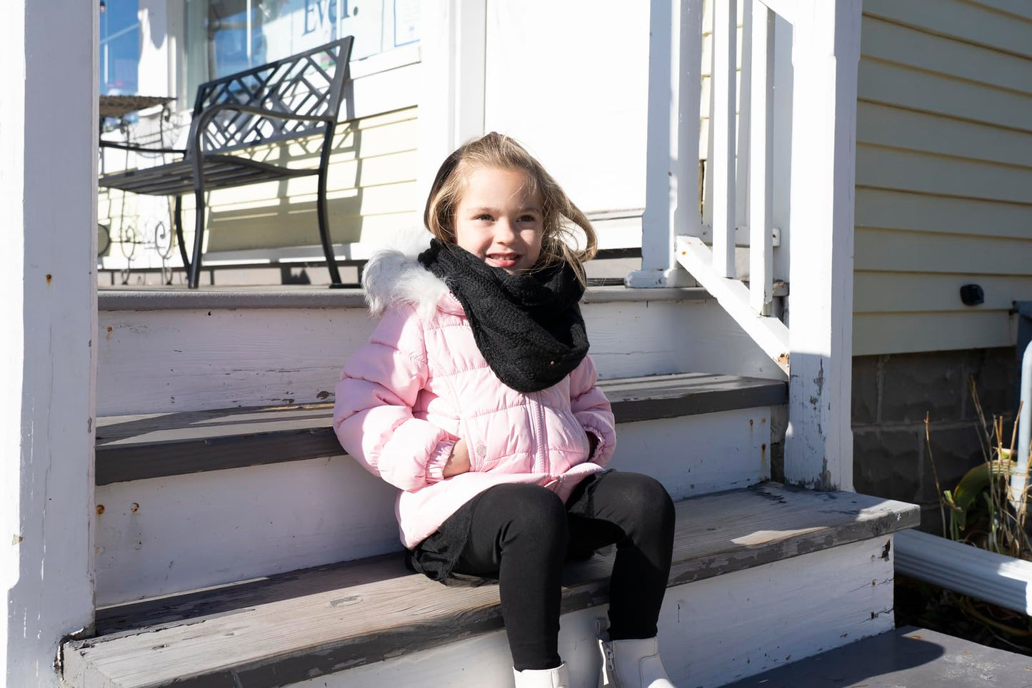 Kids Scarf & Mitten Matching Set by Funky Junque