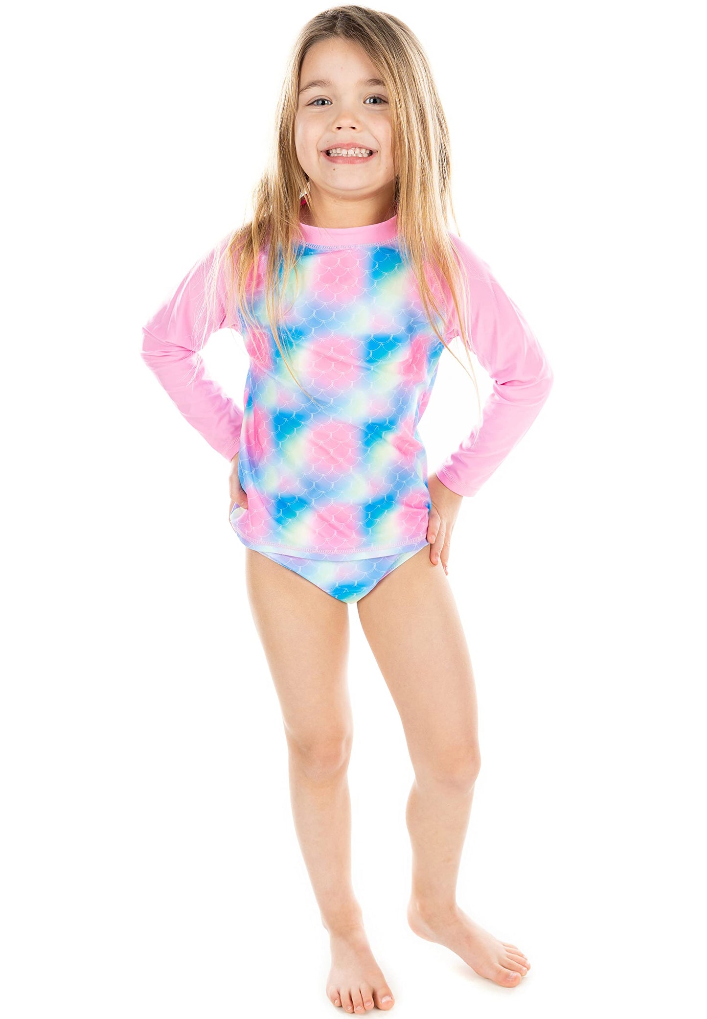 Funky Junque 3 Piece UPF 50+ Matching Long Sleeved Rash Shirt