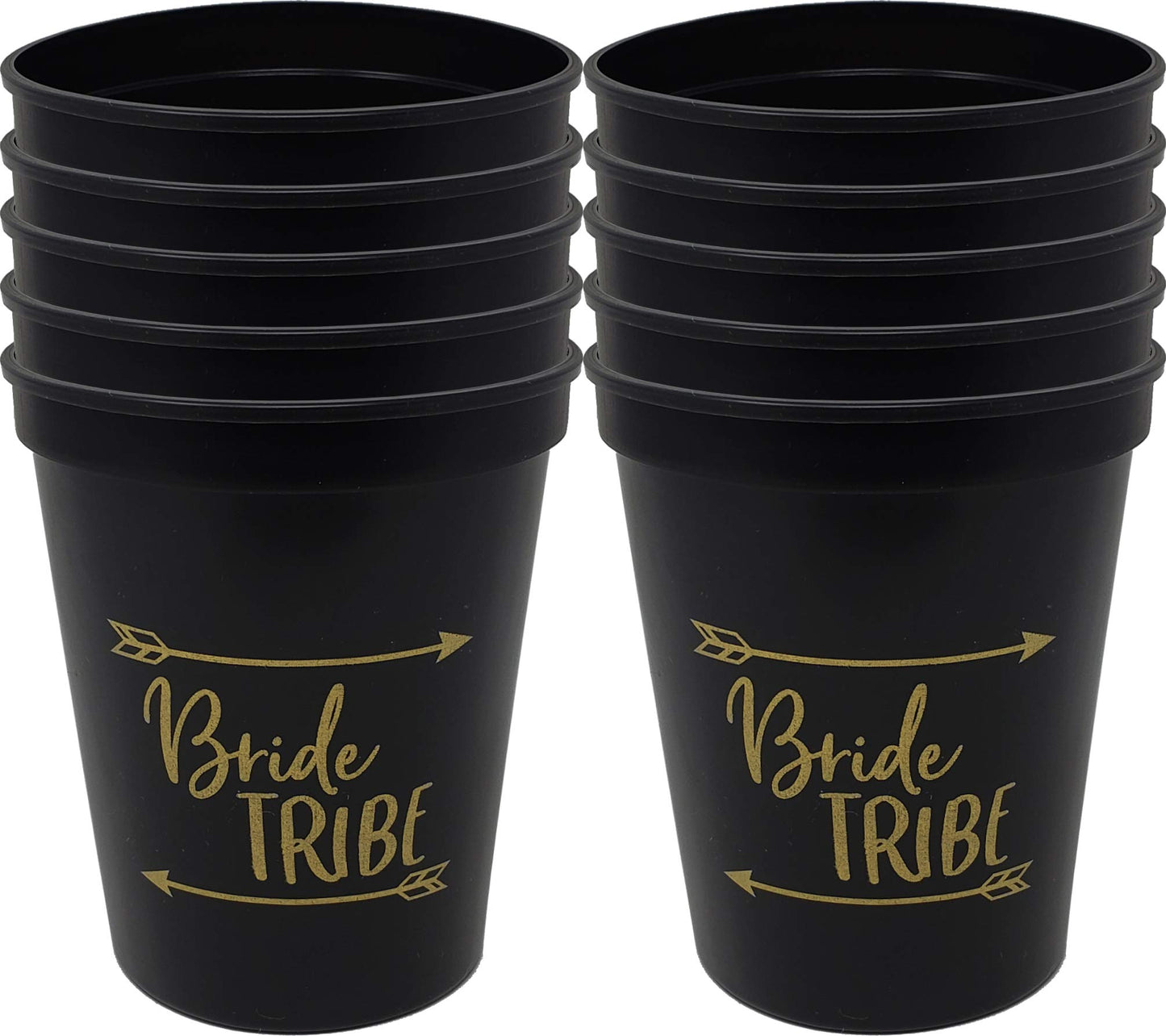 Bachelorette Bride & Bride Tribe 16 Oz Party Cups by Funky Junque