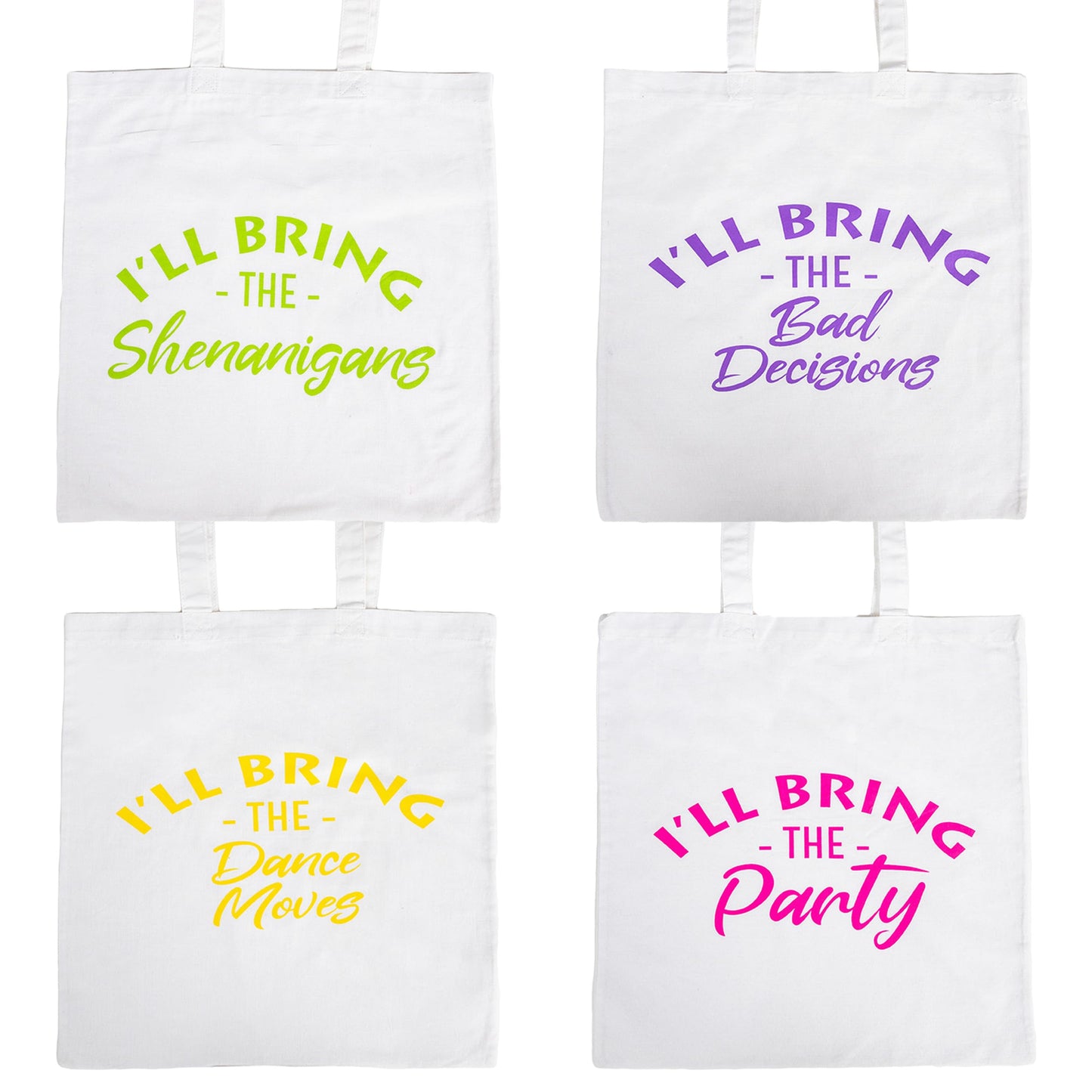 I'll Bring The Party Tote Bag by Funky Junque