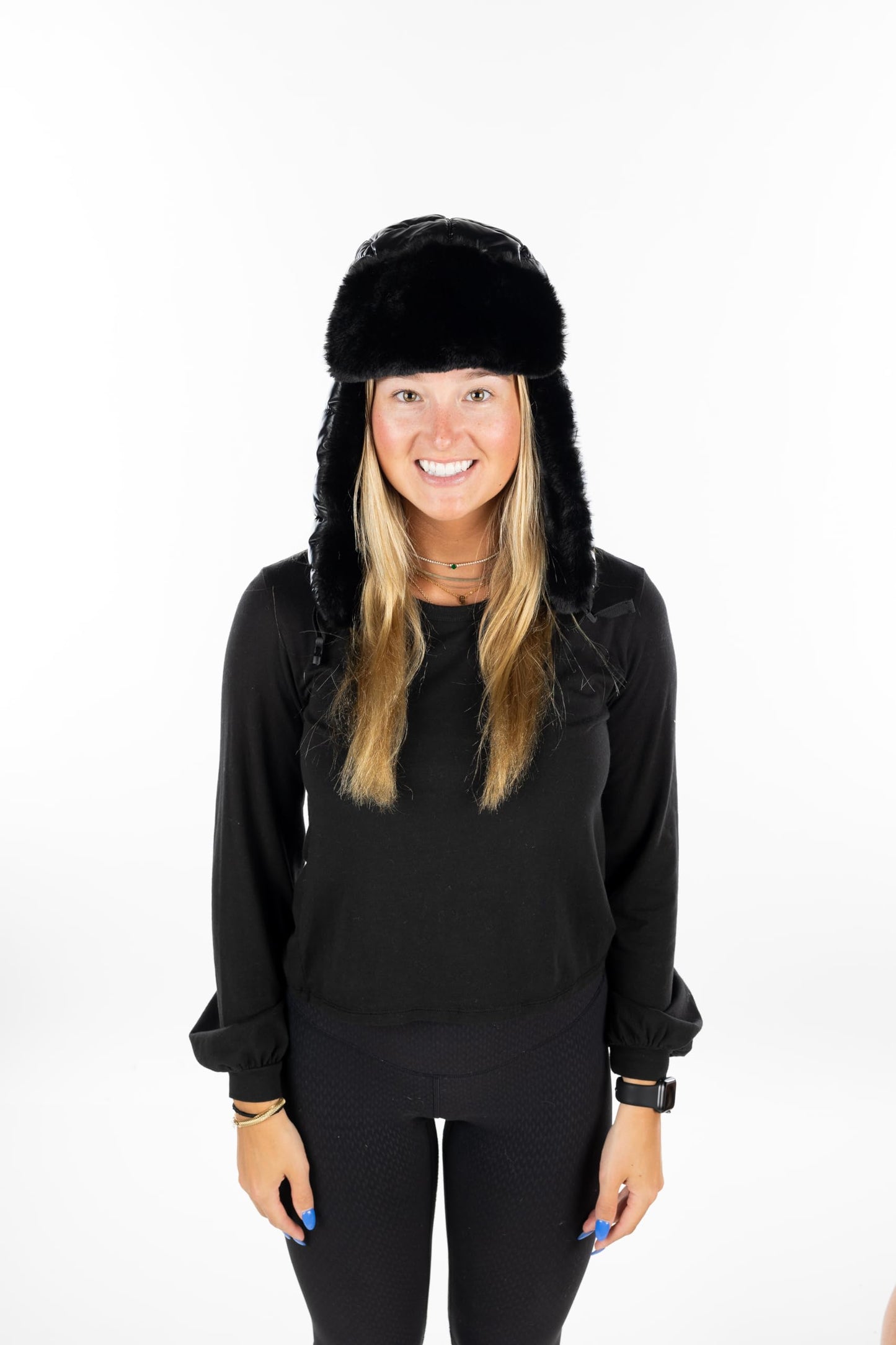 Puffer Trapper Hat by Funky Junque