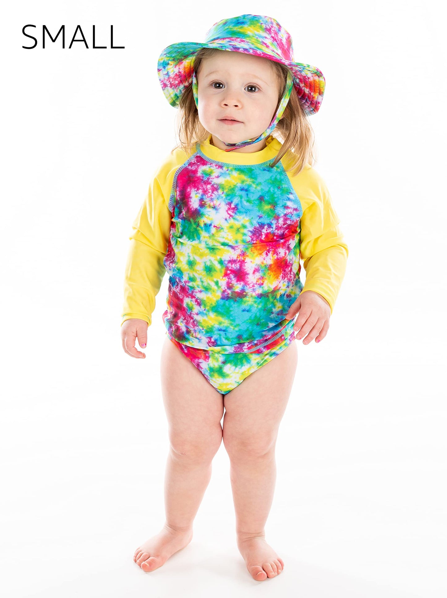 Funky Junque 3 Piece UPF 50+ Matching Long Sleeved Rash Shirt