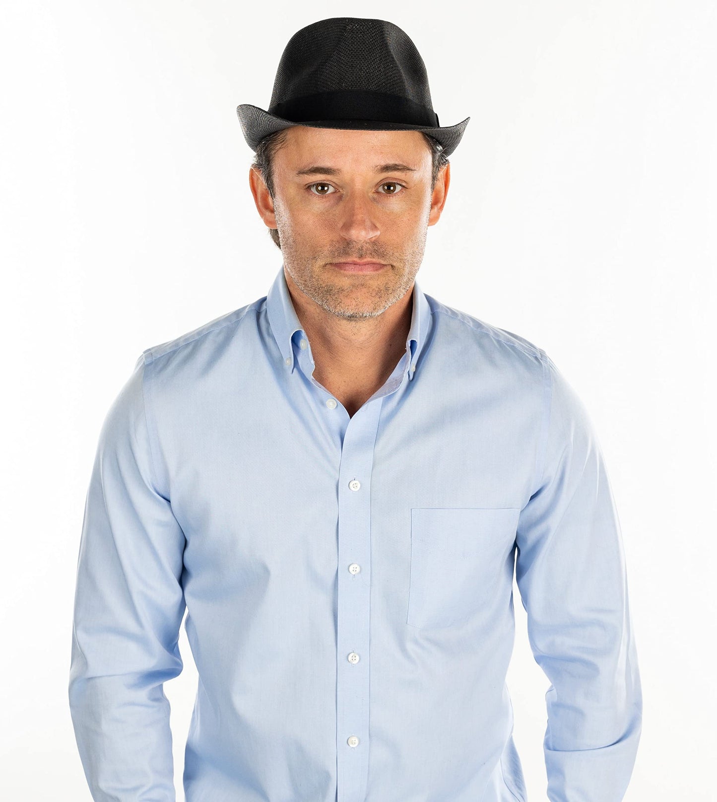 Straw Fedora Hats for Men by Funky Junque