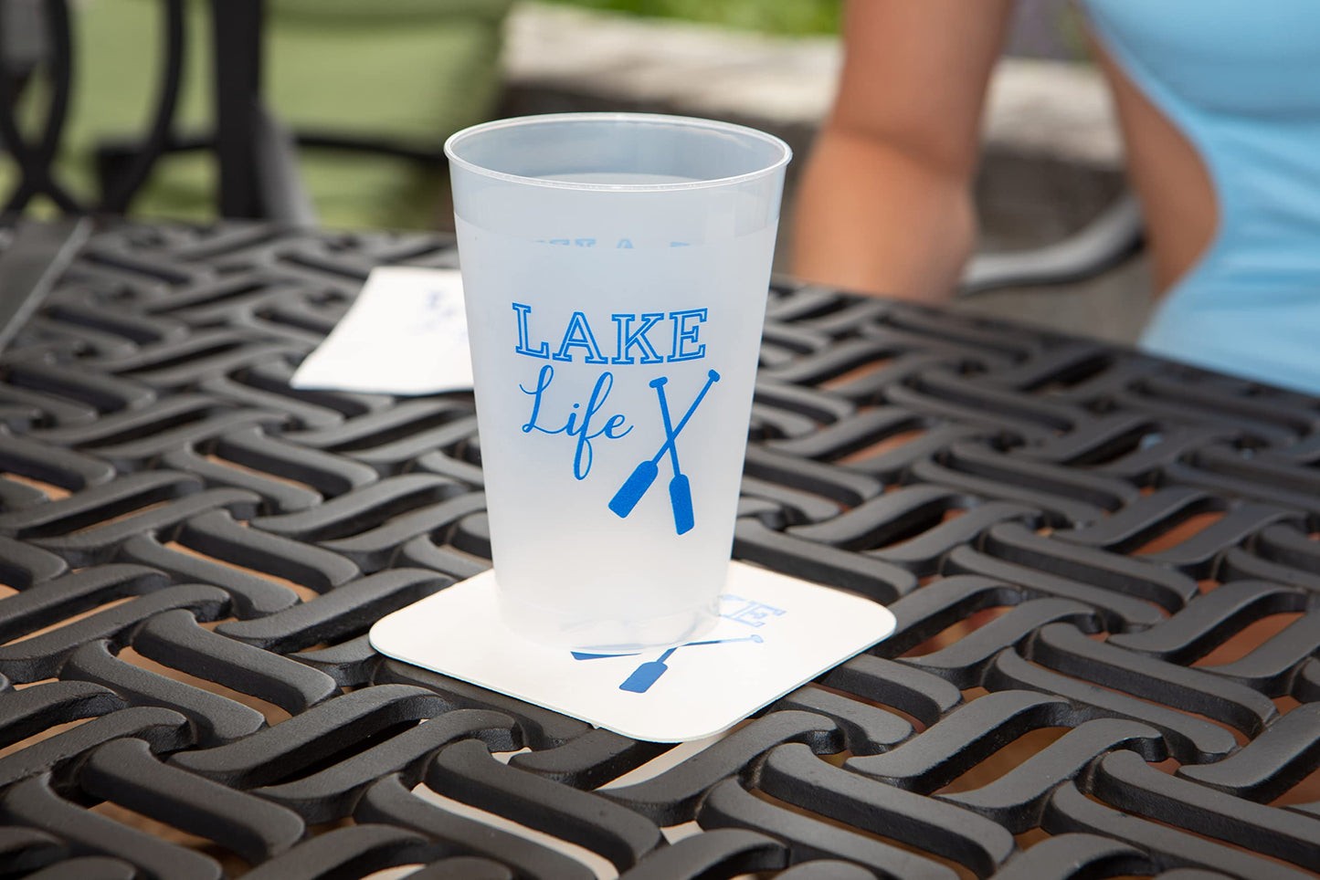 Party Essentials Cups Napkins and Coasters by Funky Junque