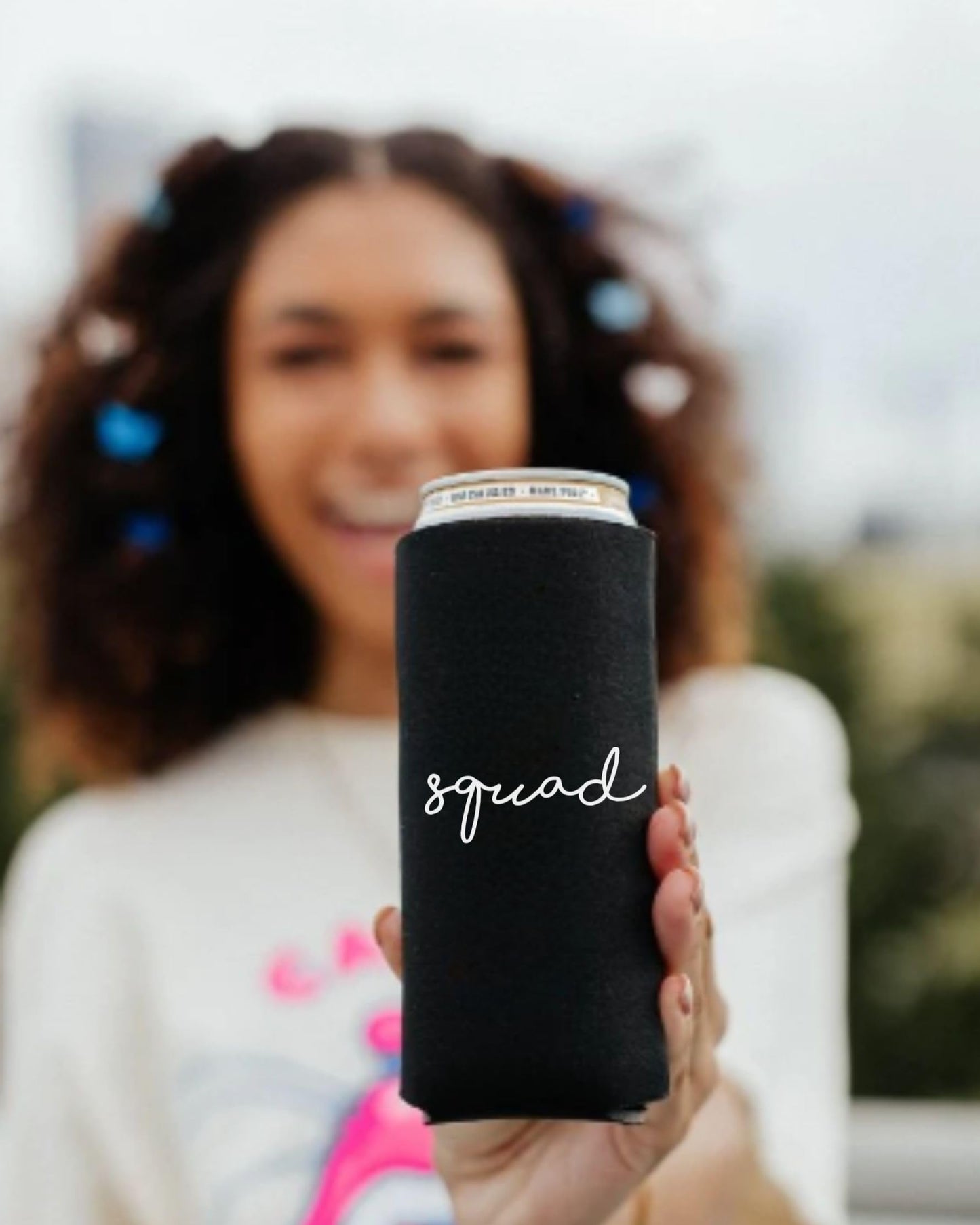 Bridal Slim Can Cooler by Funky Junque