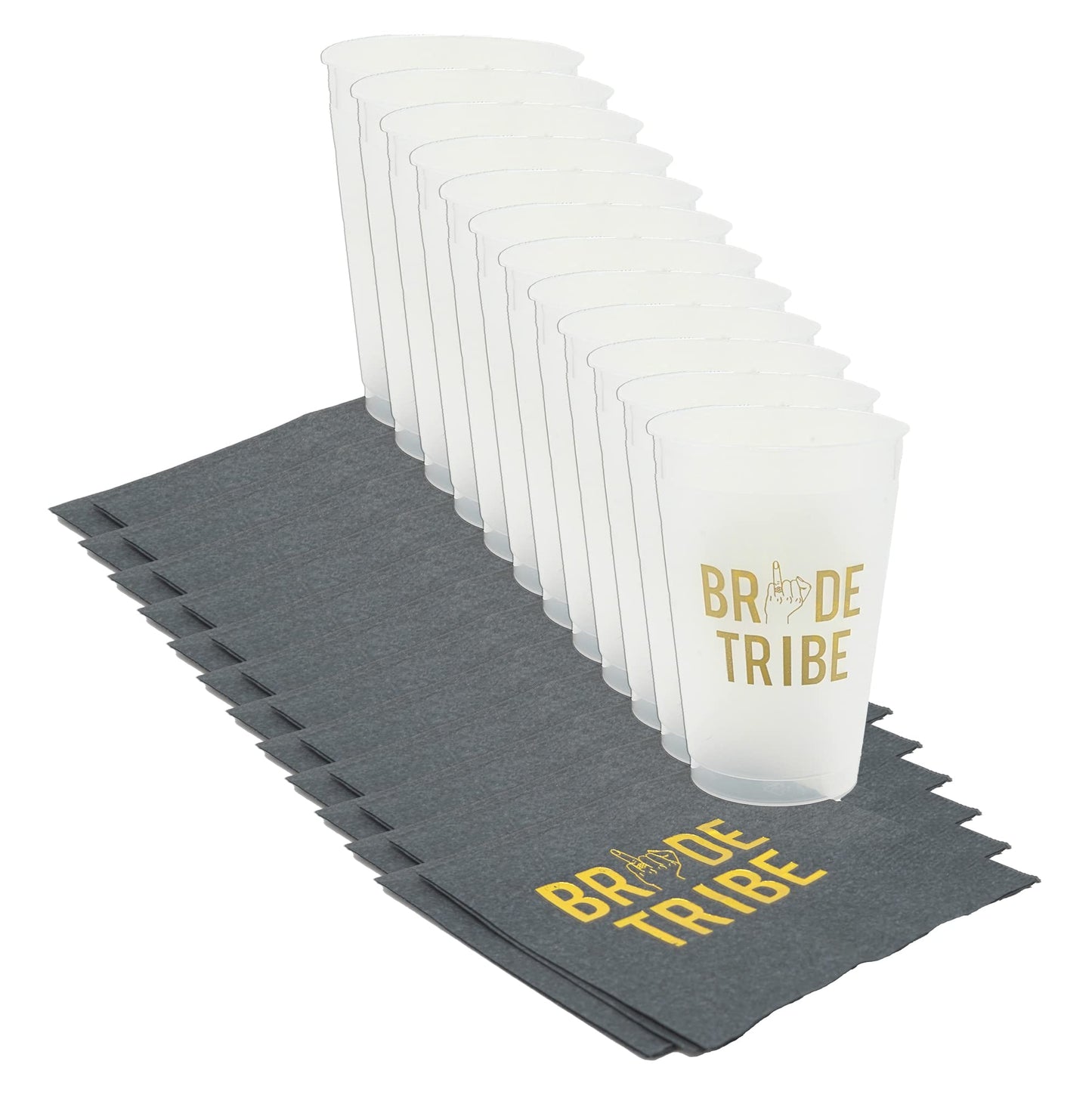 Party Essentials Cups Napkins and Coasters by Funky Junque