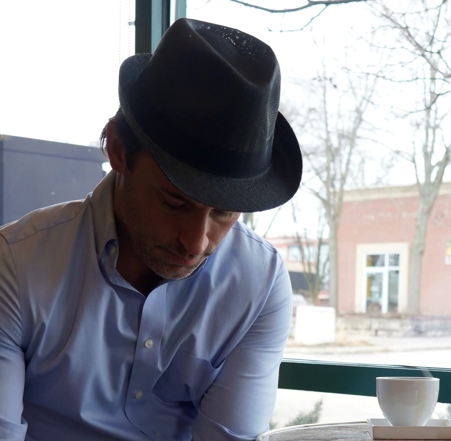 Straw Fedora Hats for Men by Funky Junque