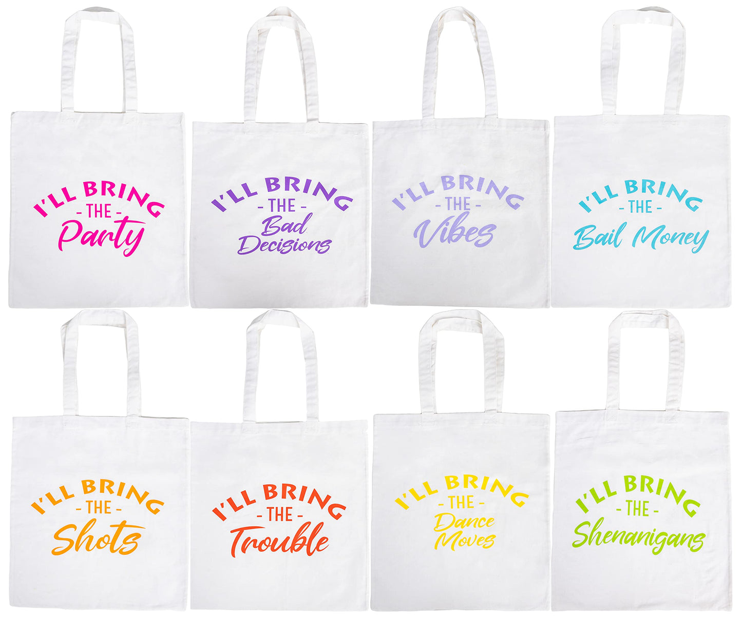 I'll Bring The Party Tote Bag by Funky Junque