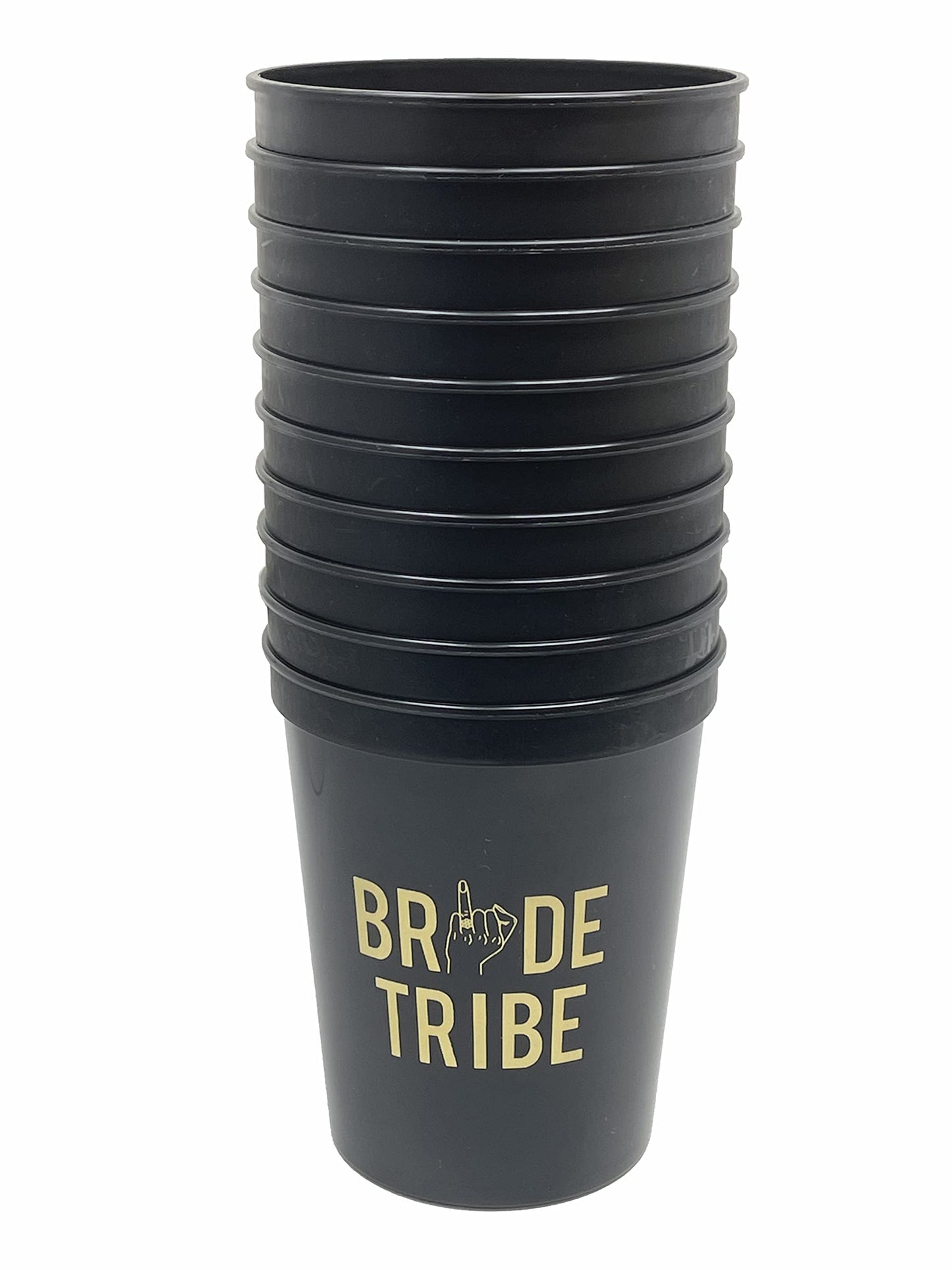 Bachelorette Bride & Bride Tribe 16 Oz Party Cups by Funky Junque