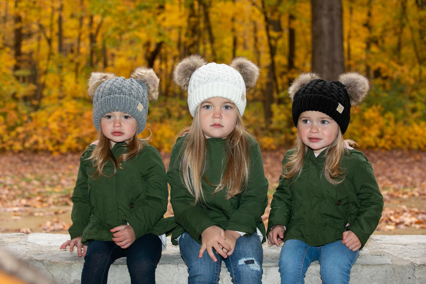 Funky Junque Kids Beanie, Scarf & Gloves Matching Sets