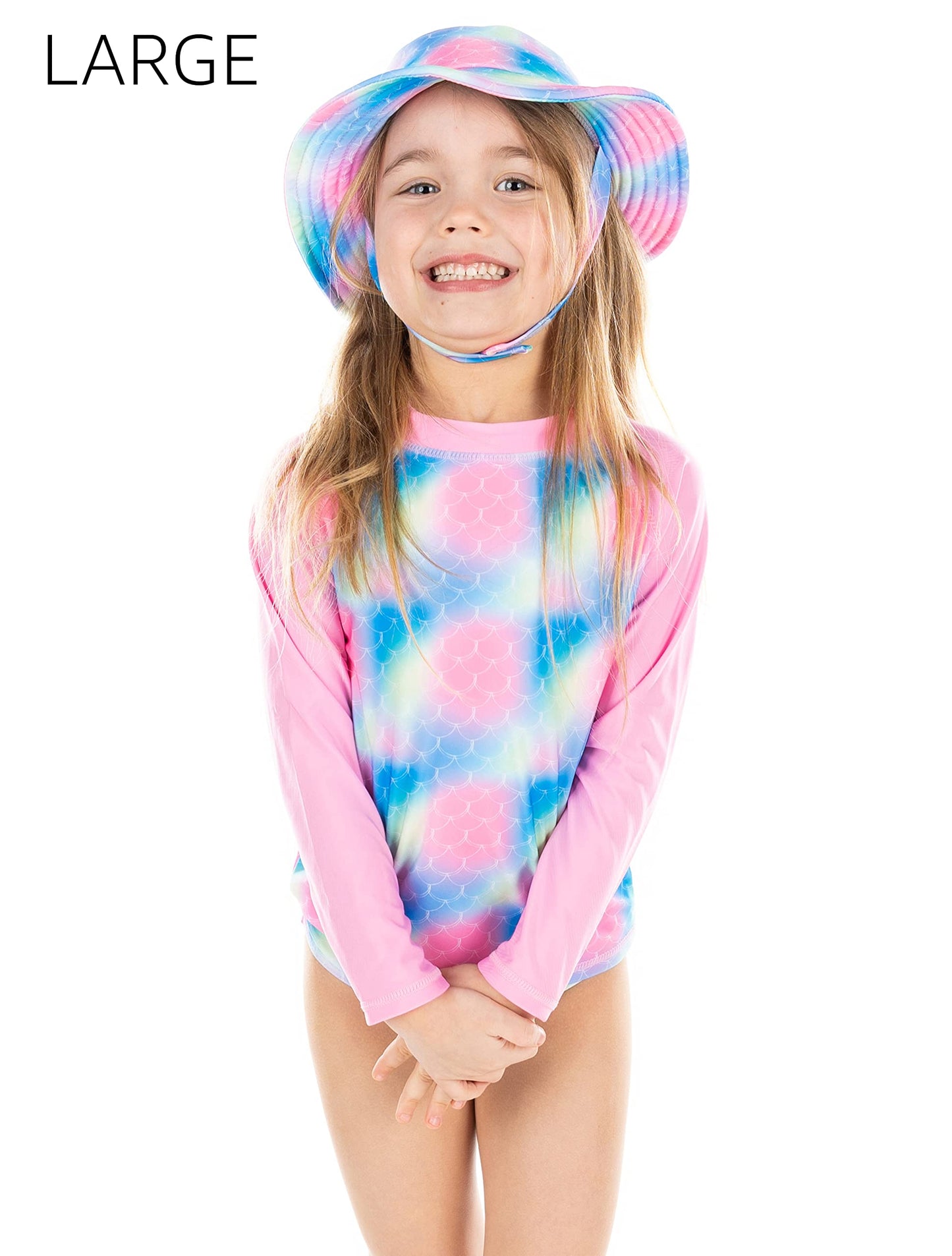 Funky Junque 3 Piece UPF 50+ Matching Long Sleeved Rash Shirt