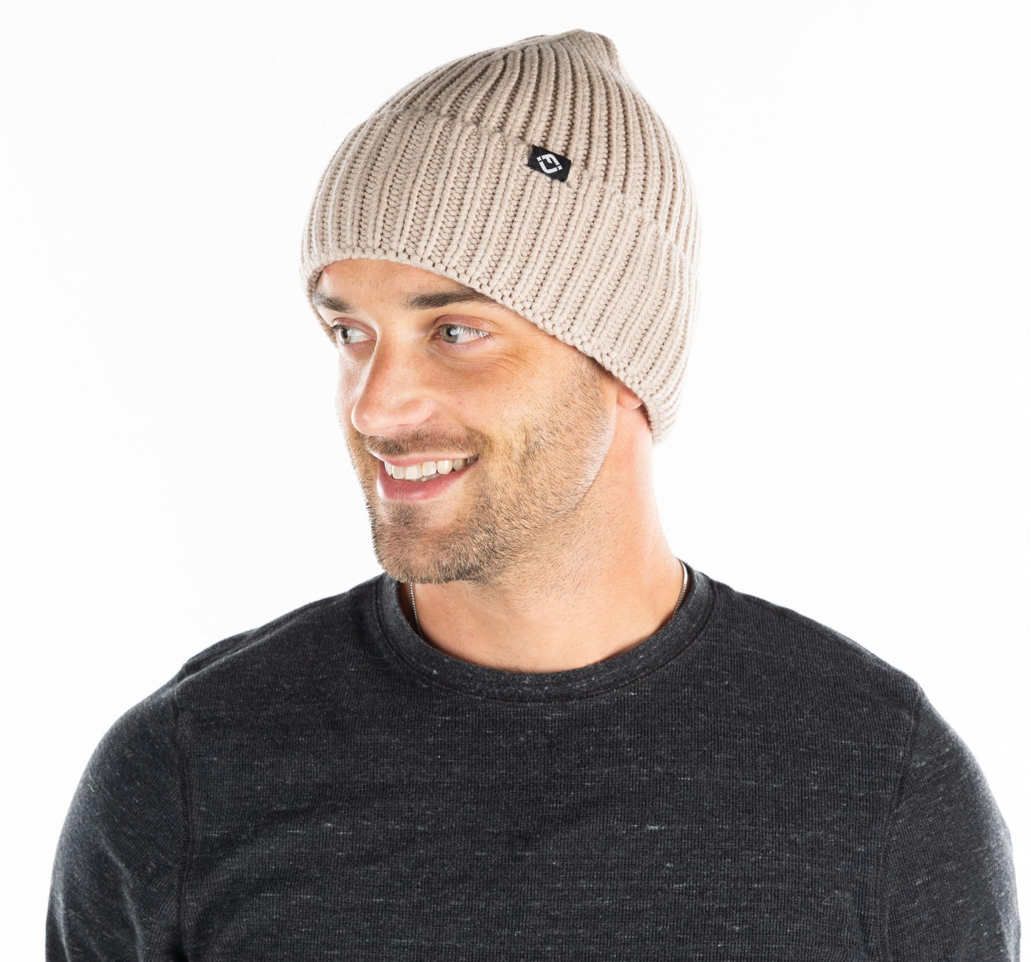 Ribbed Knit Buttery Soft Beanie by Funky Junque