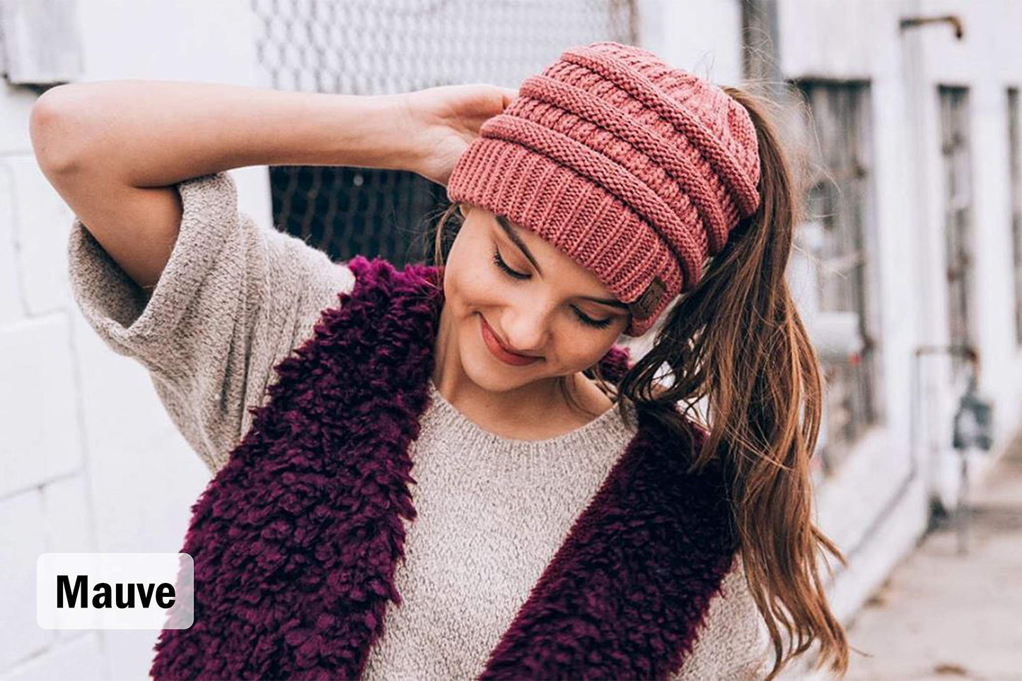 Exclusives BeanieTail Ponytail Hat