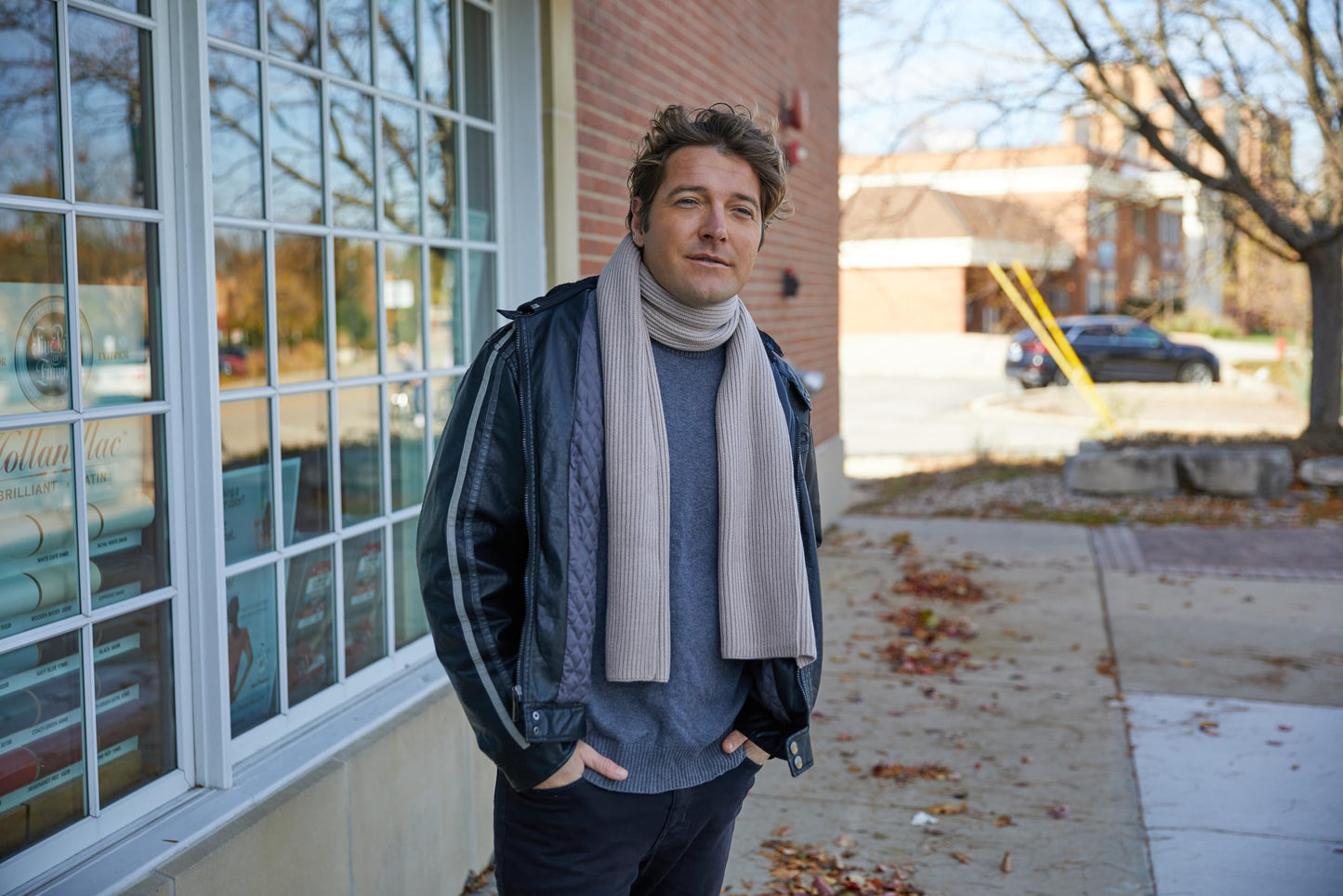 Ribbed Knit Buttery Soft Scarf by Funky Junque