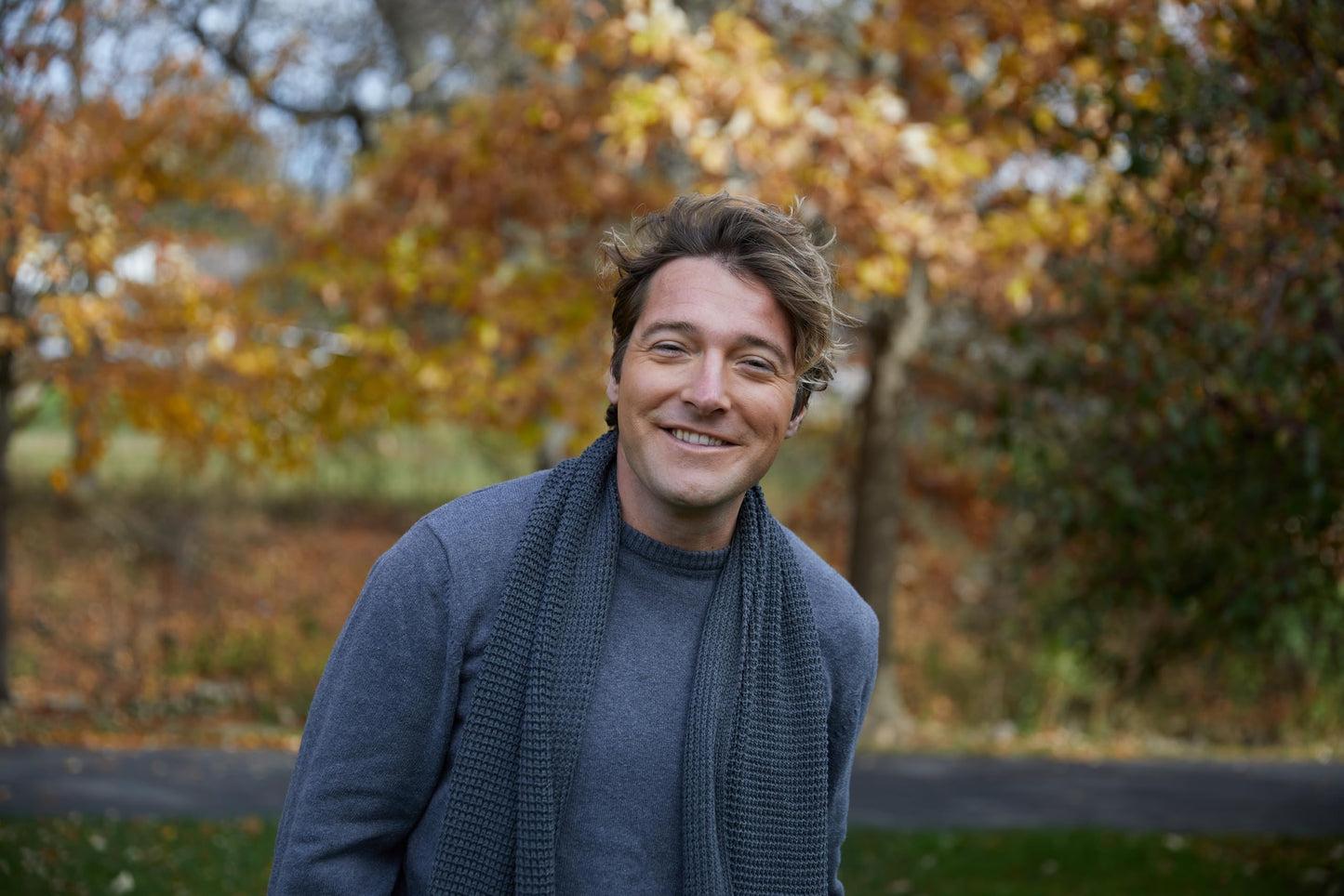 Waffle Knit Scarf by Funky Junque