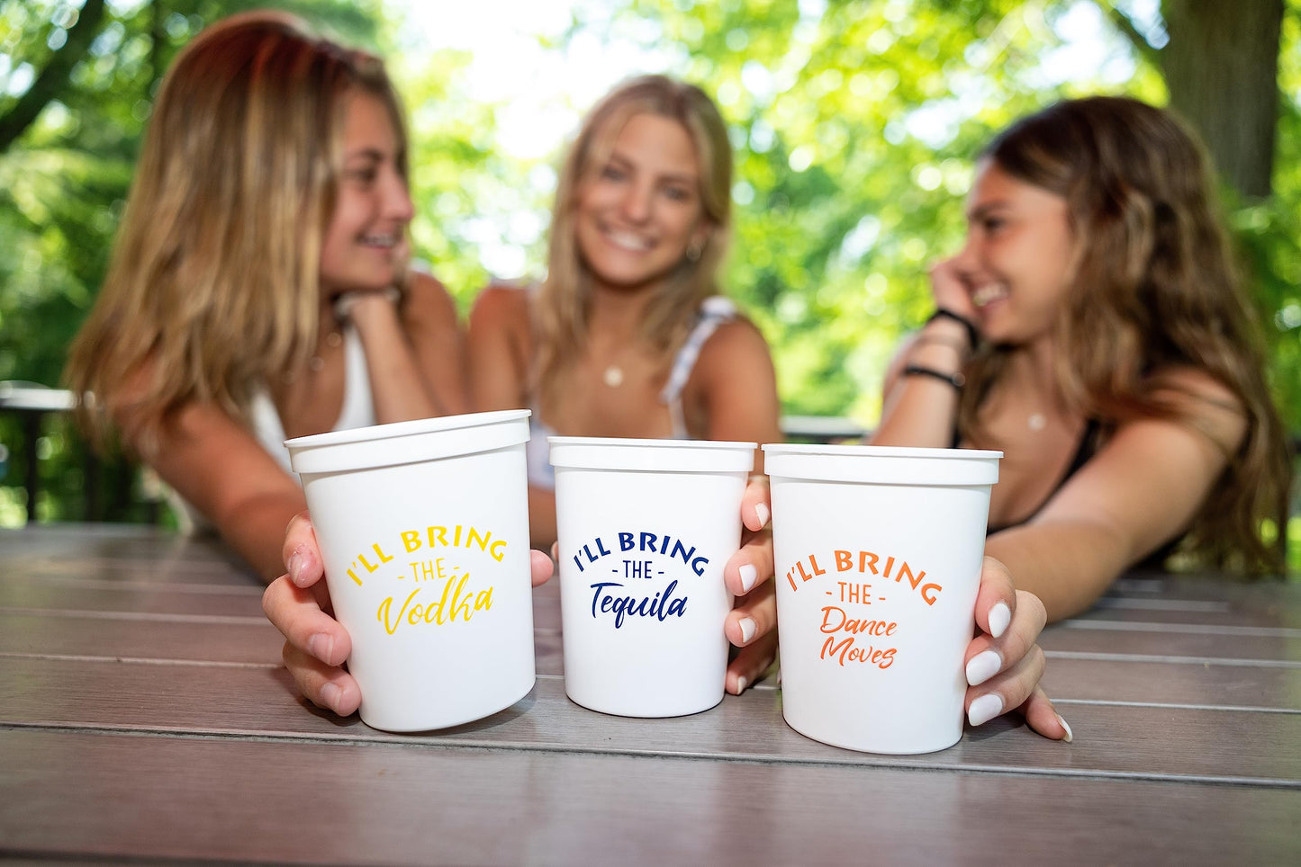 Celebration Saying Party Cups by Funky Junque