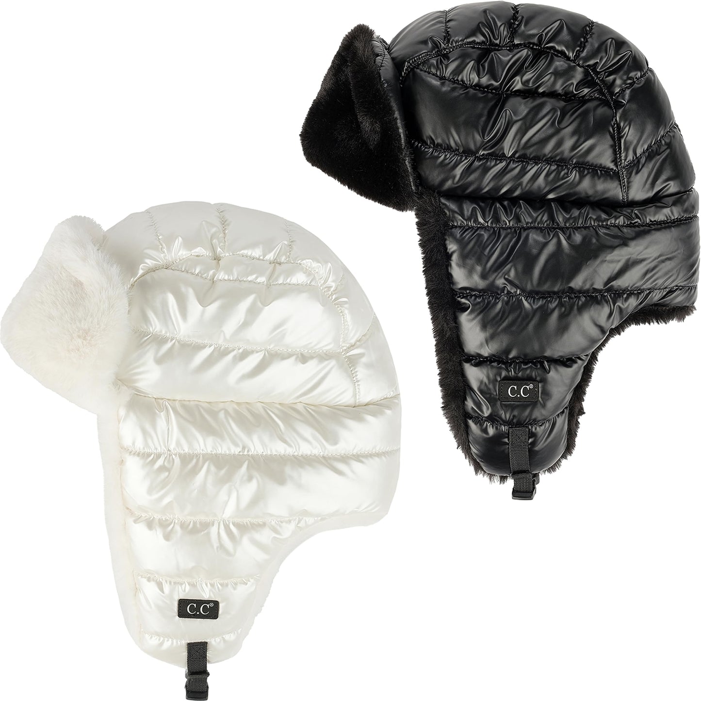 Puffer Trapper Hat by Funky Junque