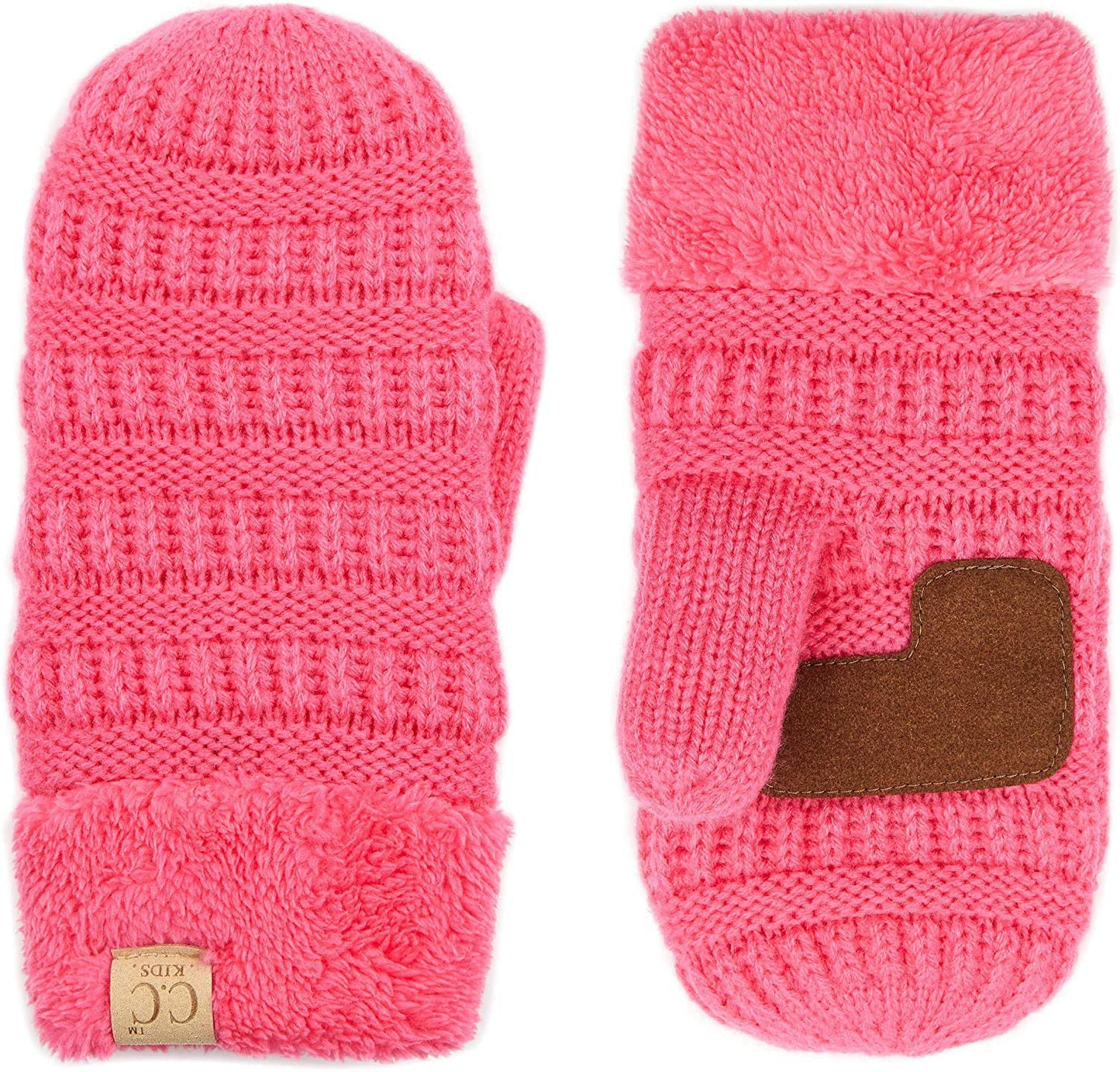 Kids Scarf & Mitten Matching Set by Funky Junque
