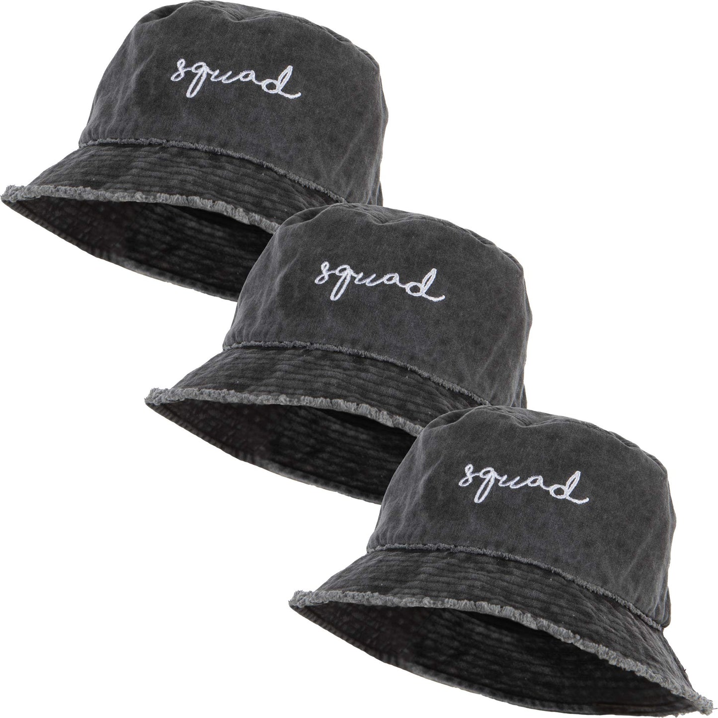 Embroidered Bucket Hat by Funky Junque