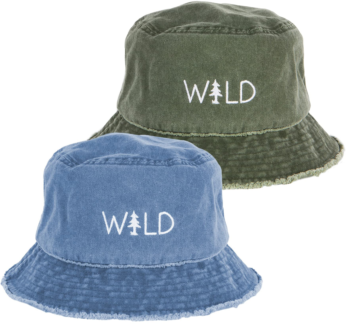 Embroidered Bucket Hat by Funky Junque