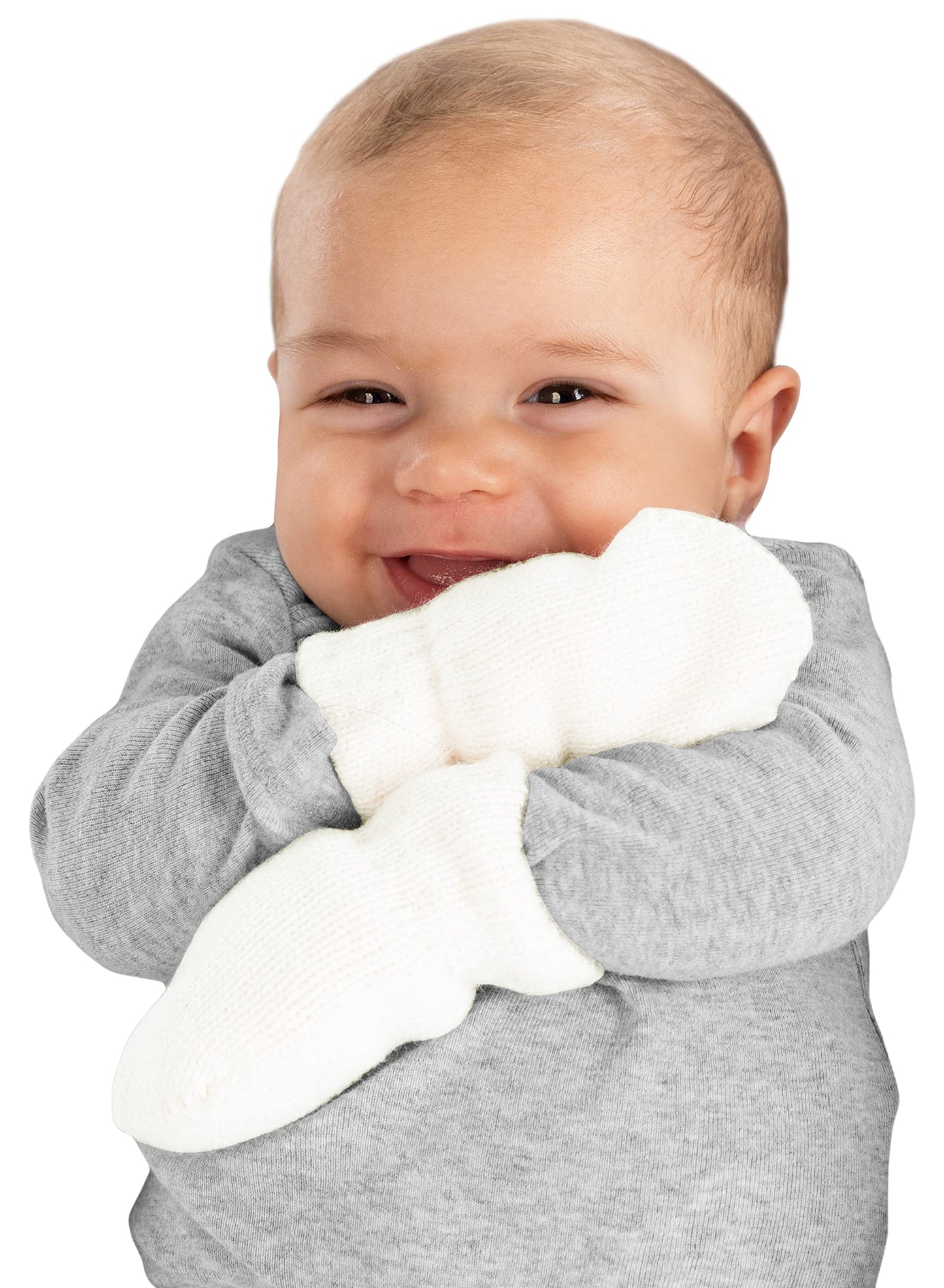 Fleece Lined Baby Mittens by Funky Junque