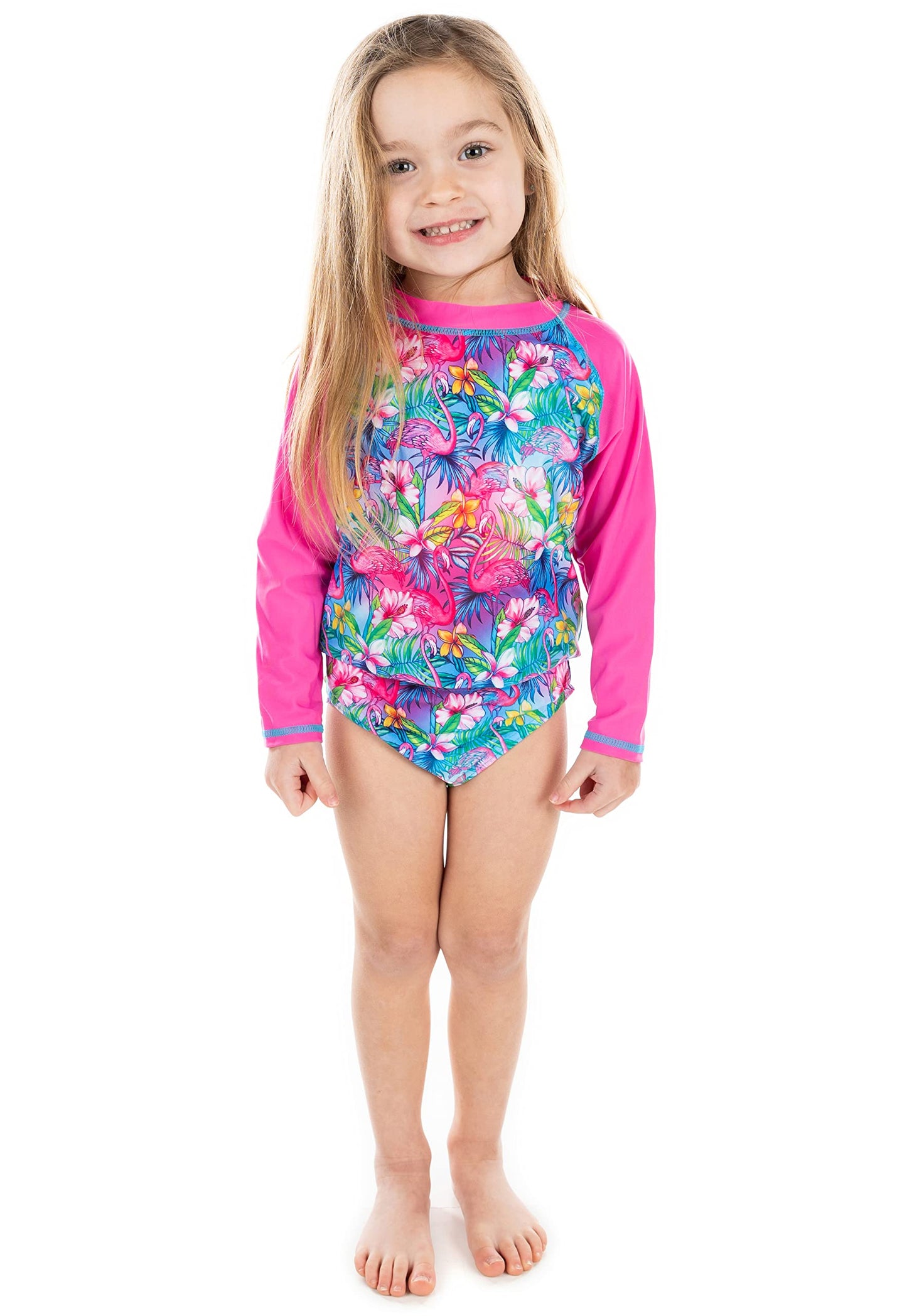 Funky Junque 3 Piece UPF 50+ Matching Long Sleeved Rash Shirt