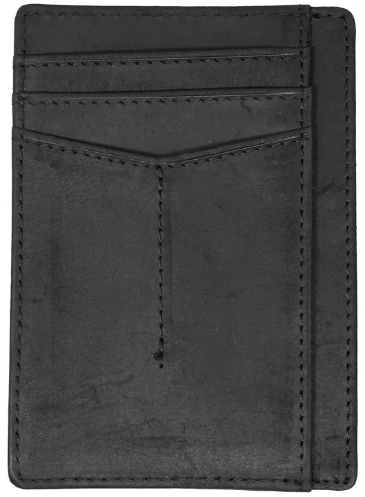 Slim Leather Card Holder by Funky Junque