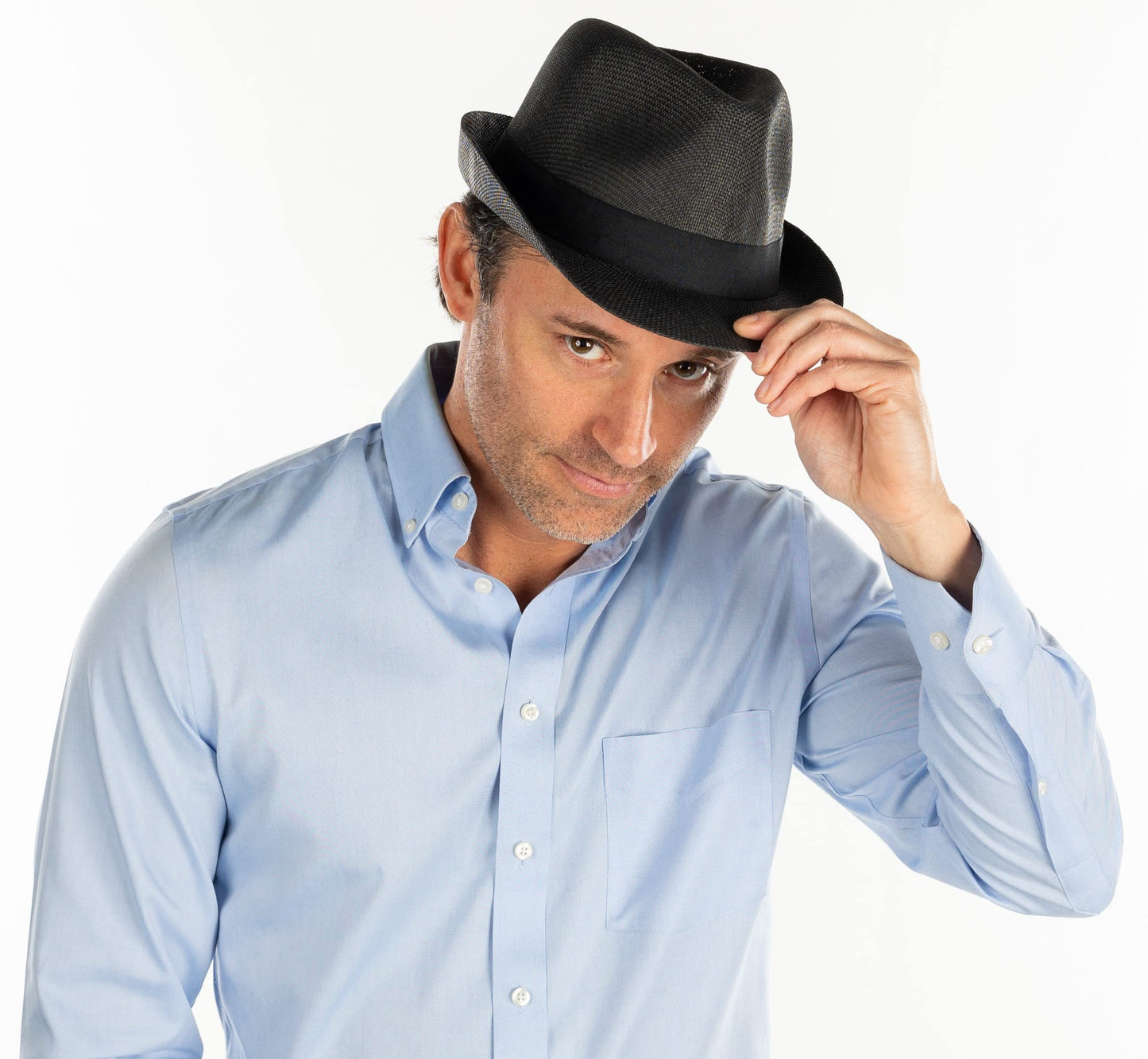 Straw Fedora Hats for Men by Funky Junque
