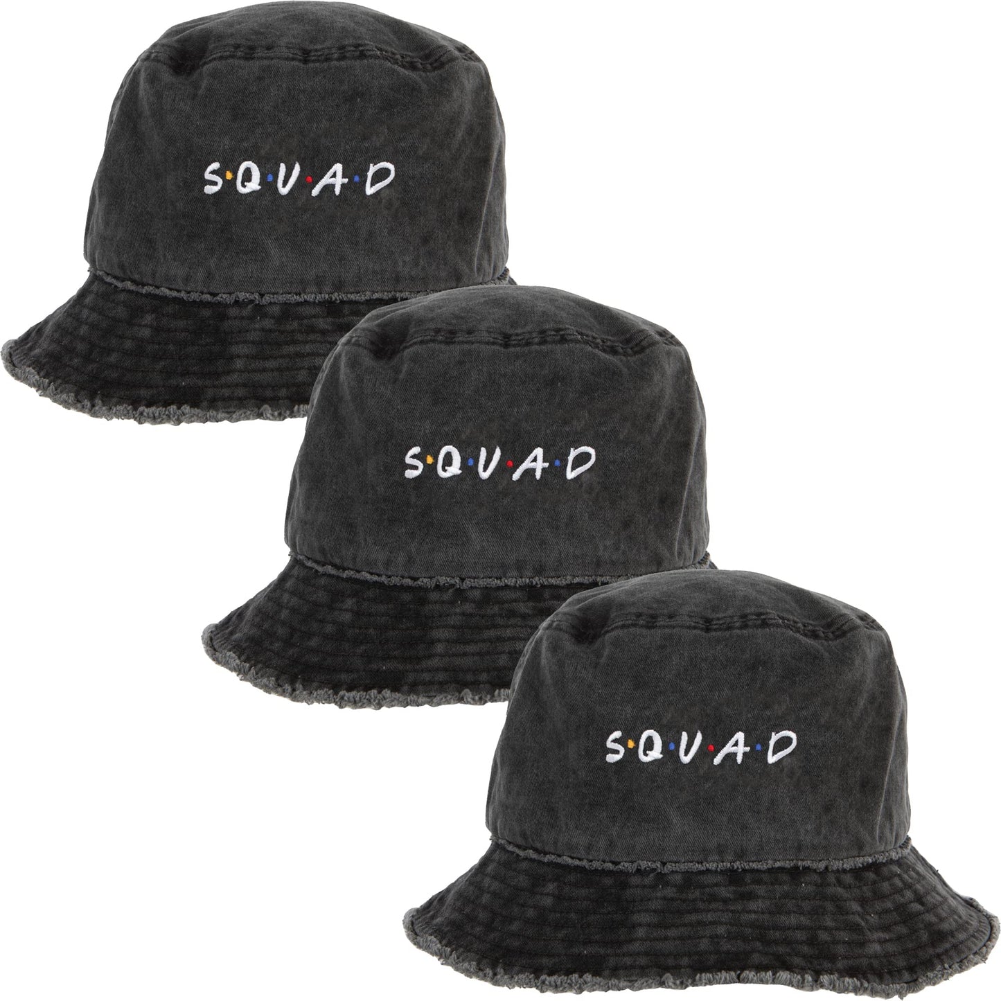 Embroidered Bucket Hat by Funky Junque