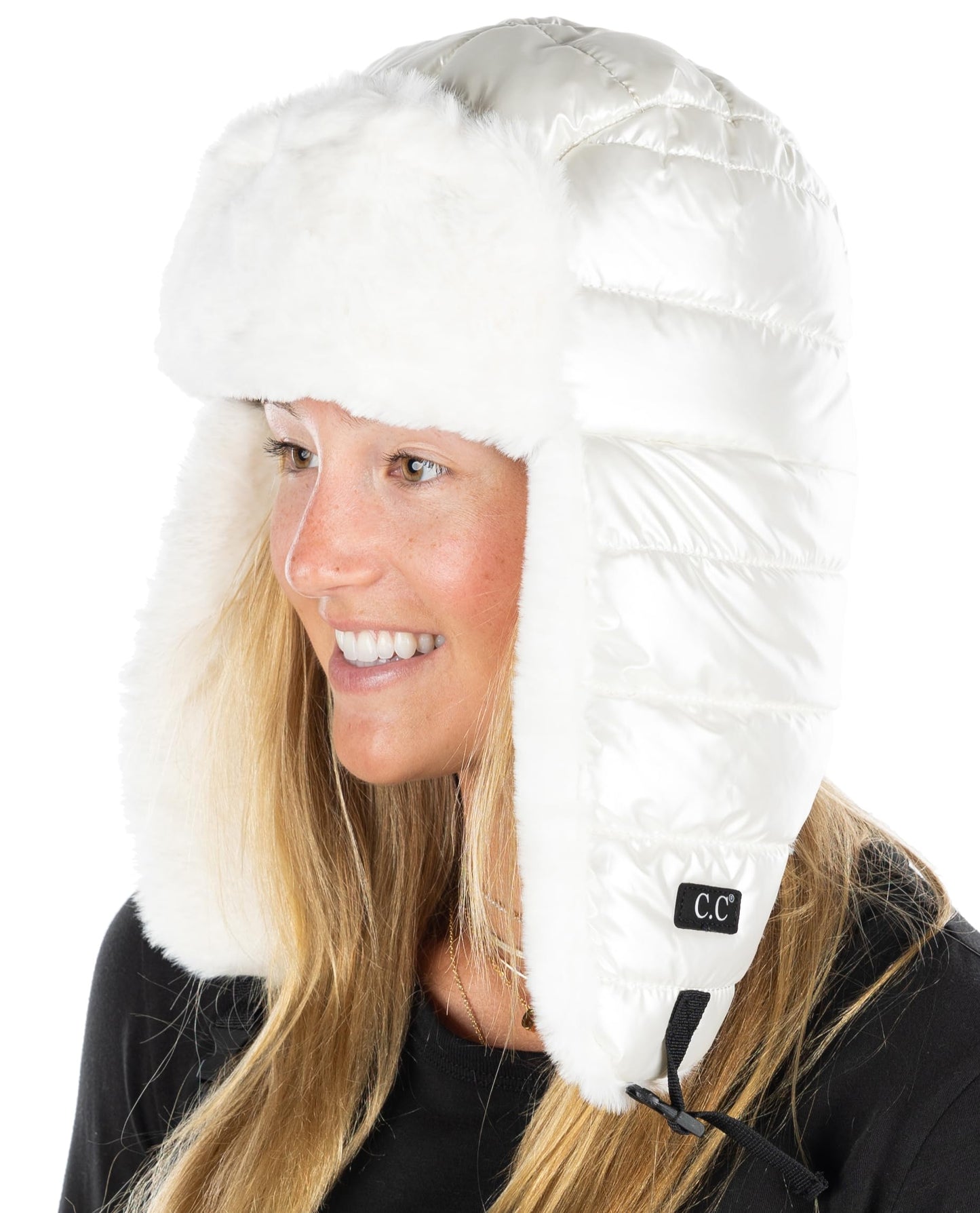 Puffer Trapper Hat by Funky Junque