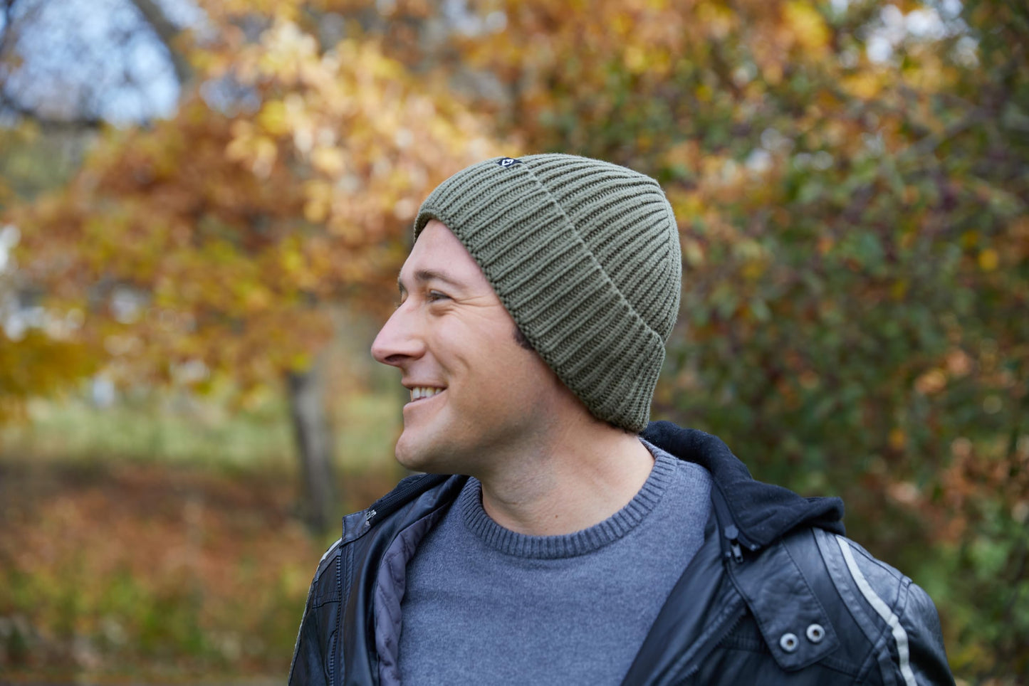 Ribbed Knit Buttery Soft Beanie by Funky Junque